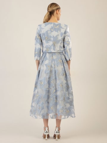 APART Bolerko w kolorze kremowo-błękitnym