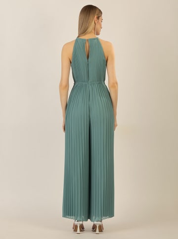 APART Plisseejumpsuit grijsgroen