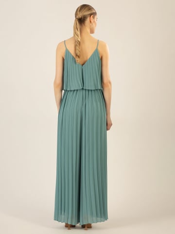 APART Plisseejumpsuit grijsgroen