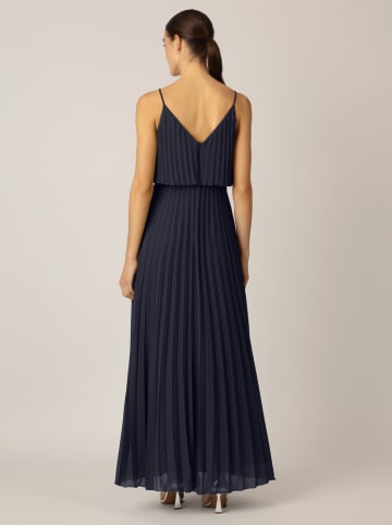 APART Plisséjurk donkerblauw