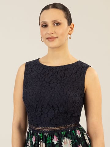 APART Kleid in Schwarz/ Rosa