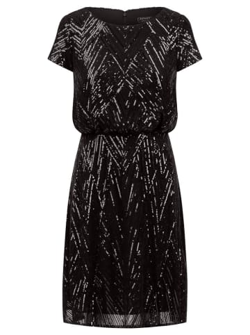 APART Paillettenkleid in Schwarz