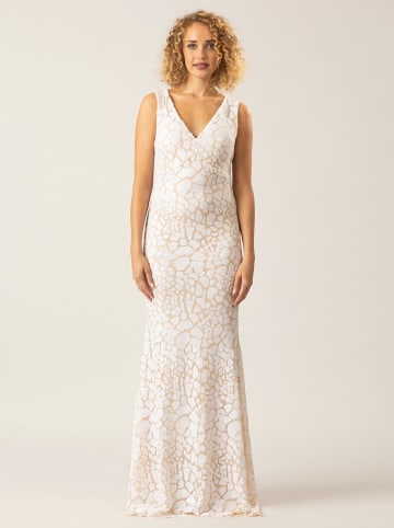 APART Kleid in Weiß/ Beige