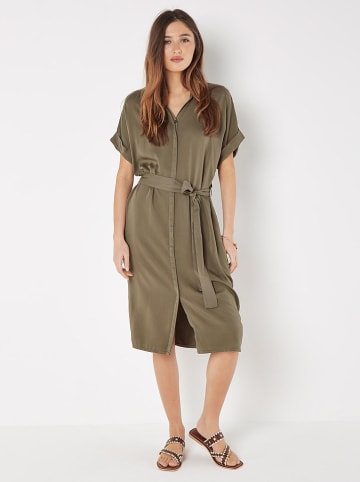 Apricot Kleid in Khaki