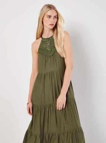 Apricot Kleid in Khaki