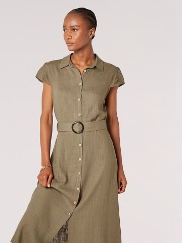 Apricot Kleid in Khaki