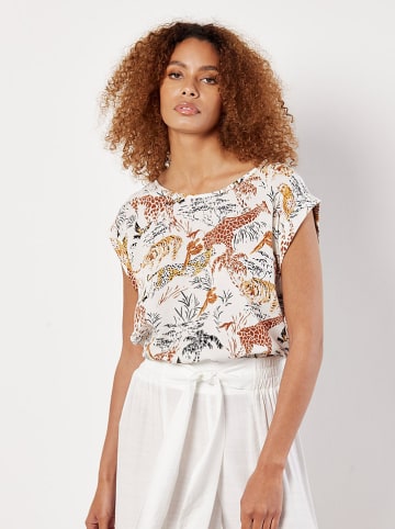 Apricot Blouse wit