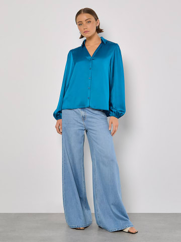 Apricot Bluse in Blau