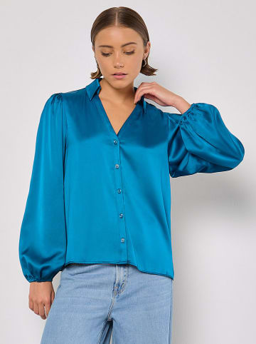 Apricot Bluse in Blau