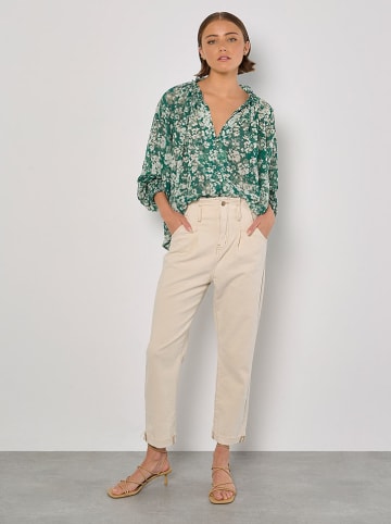 Apricot Bluse in Grün