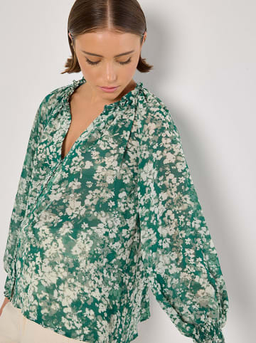 Apricot Bluse in Grün