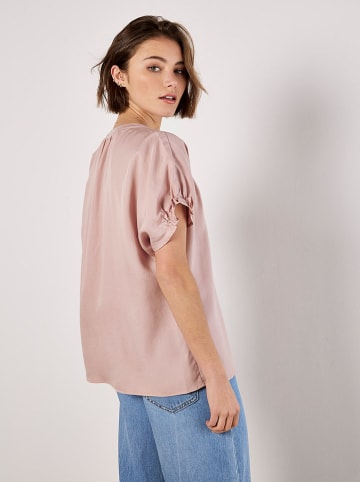 Apricot Bluse in Rosa