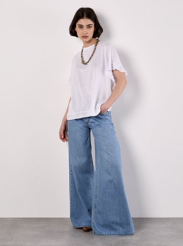 Apricot Shirt in Weiß