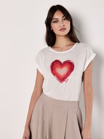 Apricot Shirt in Weiß