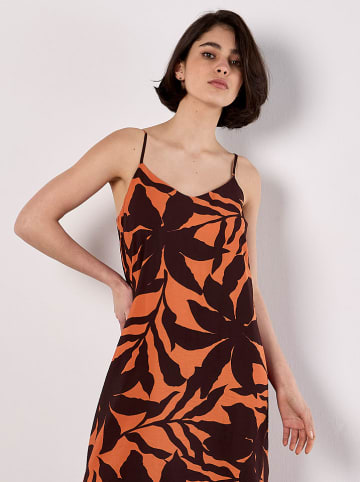 Apricot Jurk oranje/zwart