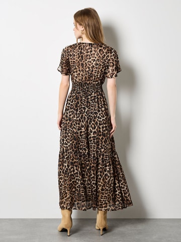 Apricot Kleid in Beige/ Hellbraun