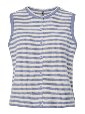 Pieces Gebreide gilet "Pcmalou" paars