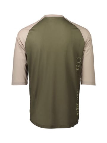 POC Fahrradshirt "MTB Pure" in Khaki/ Beige