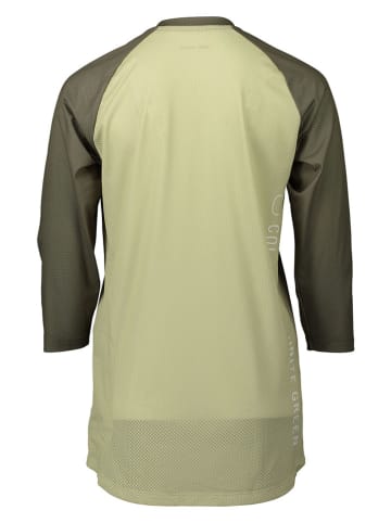 POC Koszulka kolarska "MTB Pure" w kolorze zielonym