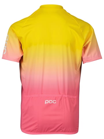 POC Fahrradtrikot "XC" in Gelb/ Pink