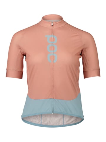 POC Fahrradtrikot "Essential Road" in Rosa/ Hellblau