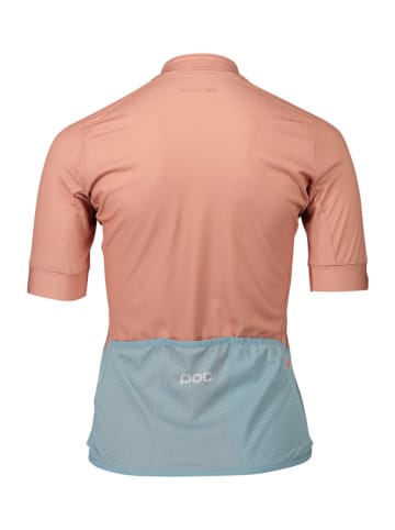 POC Fahrradtrikot "Essential Road" in Rosa/ Hellblau