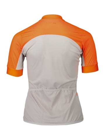 POC Fahrradtrikot "Essential Road" in Grau/ Orange