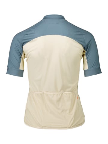 POC Fietsshirt "Essential Road" crème/blauw