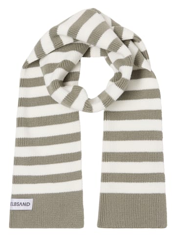 ELBSAND Schal "Noelle" in Weiß/ Beige