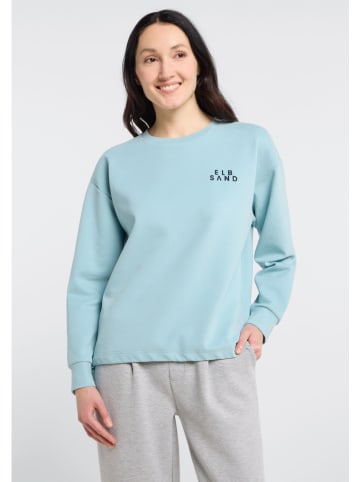 ELBSAND Sweatshirt "Caris" in Hellblau