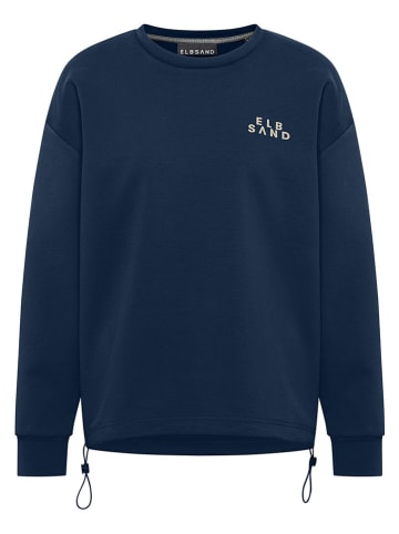 ELBSAND Sweatshirt "Caris" in Dunkelblau