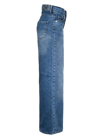 Blue Effect Jeans - Wide Leg - in Dunkelblau