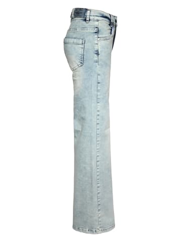 Blue Effect Jeans - Wide Leg - in Hellblau