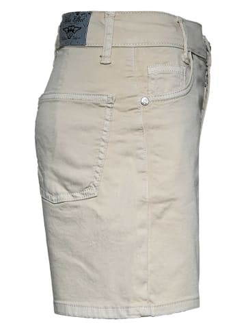 Blue Effect Jeans-Shorts in Beige