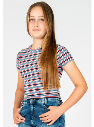 Blue Effect Shirt blauw/rood/wit