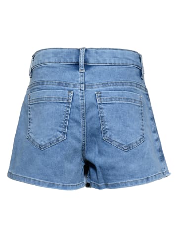 Blue Effect Spijkerskort blauw