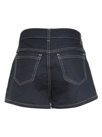 Blue Effect Dżinsowe spódnico-spodenki w kolorze granatowym
