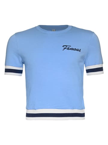 Blue Effect Shirt in Blau