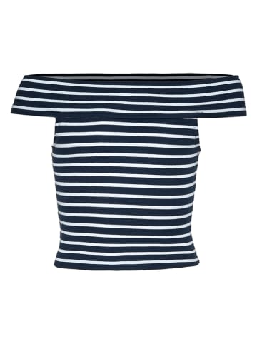 Blue Effect Top in Dunkelblau