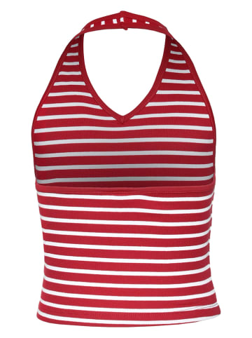 Blue Effect Top rood/wit