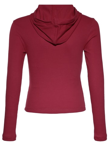 Blue Effect Longsleeve in Rot