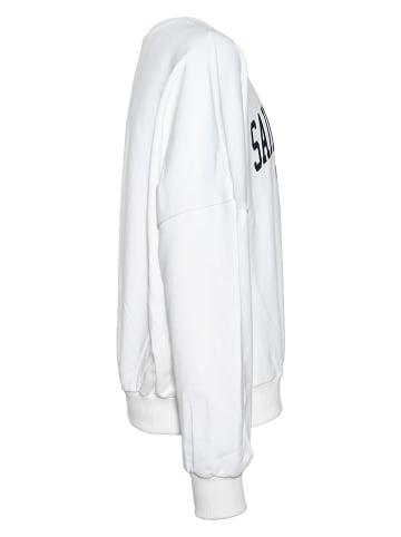 Blue Effect Bluza w kolorze białym