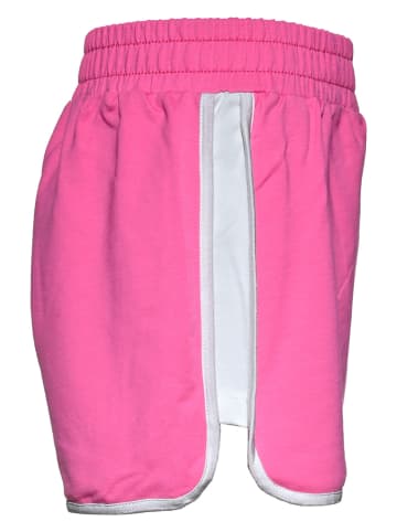Blue Effect Shorts in Pink