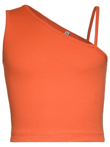 Blue Effect Top in Orange