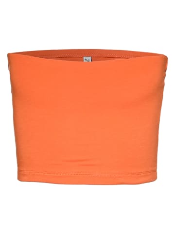 Blue Effect Top in Orange