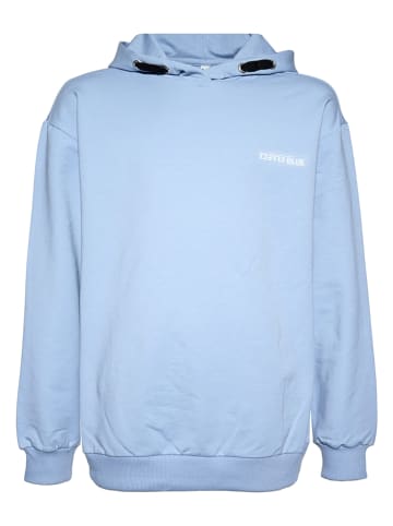 Blue Effect Hoodie in Hellblau
