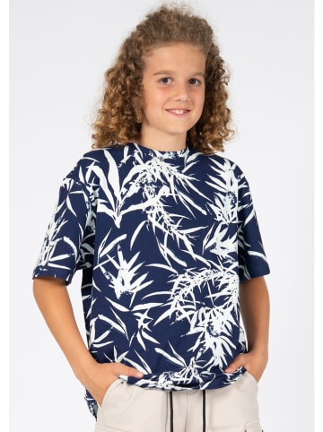 Blue Effect Shirt in Dunkelblau