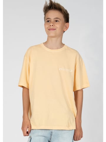 Blue Effect Shirt in Beige