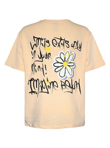 Blue Effect Shirt in Beige