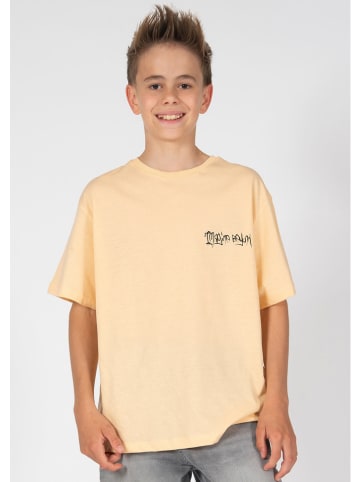 Blue Effect Shirt in Beige